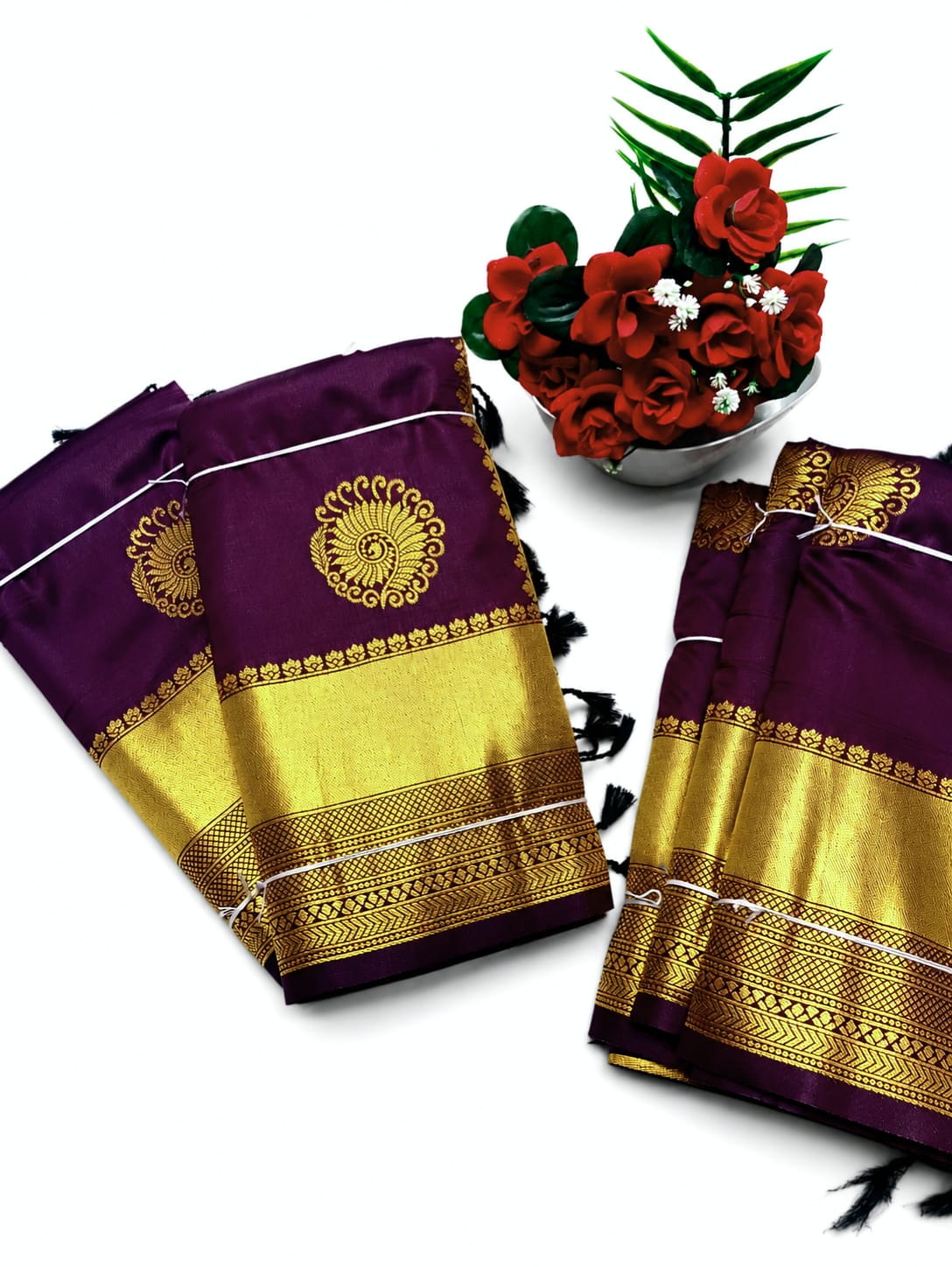 Soft slik sarees