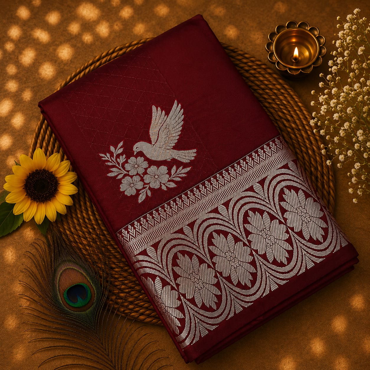 Butta silk sarees