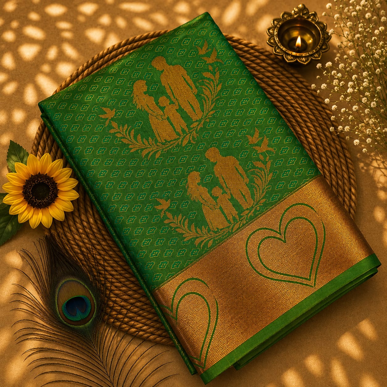 Butta silk sarees