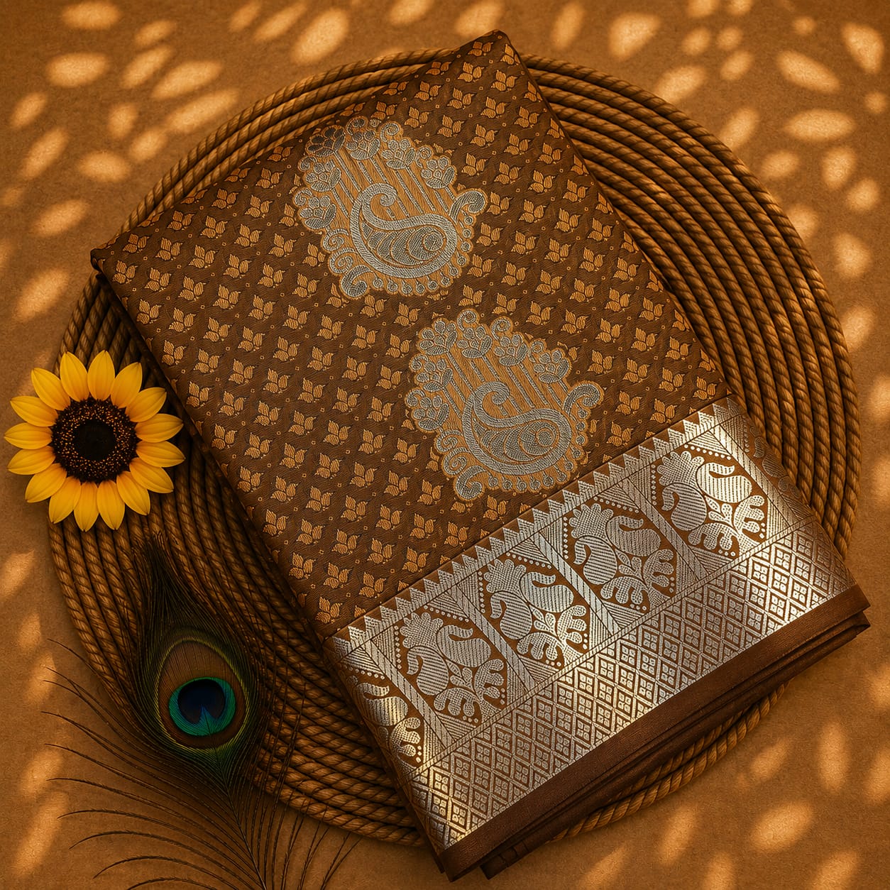 Butta silk sarees