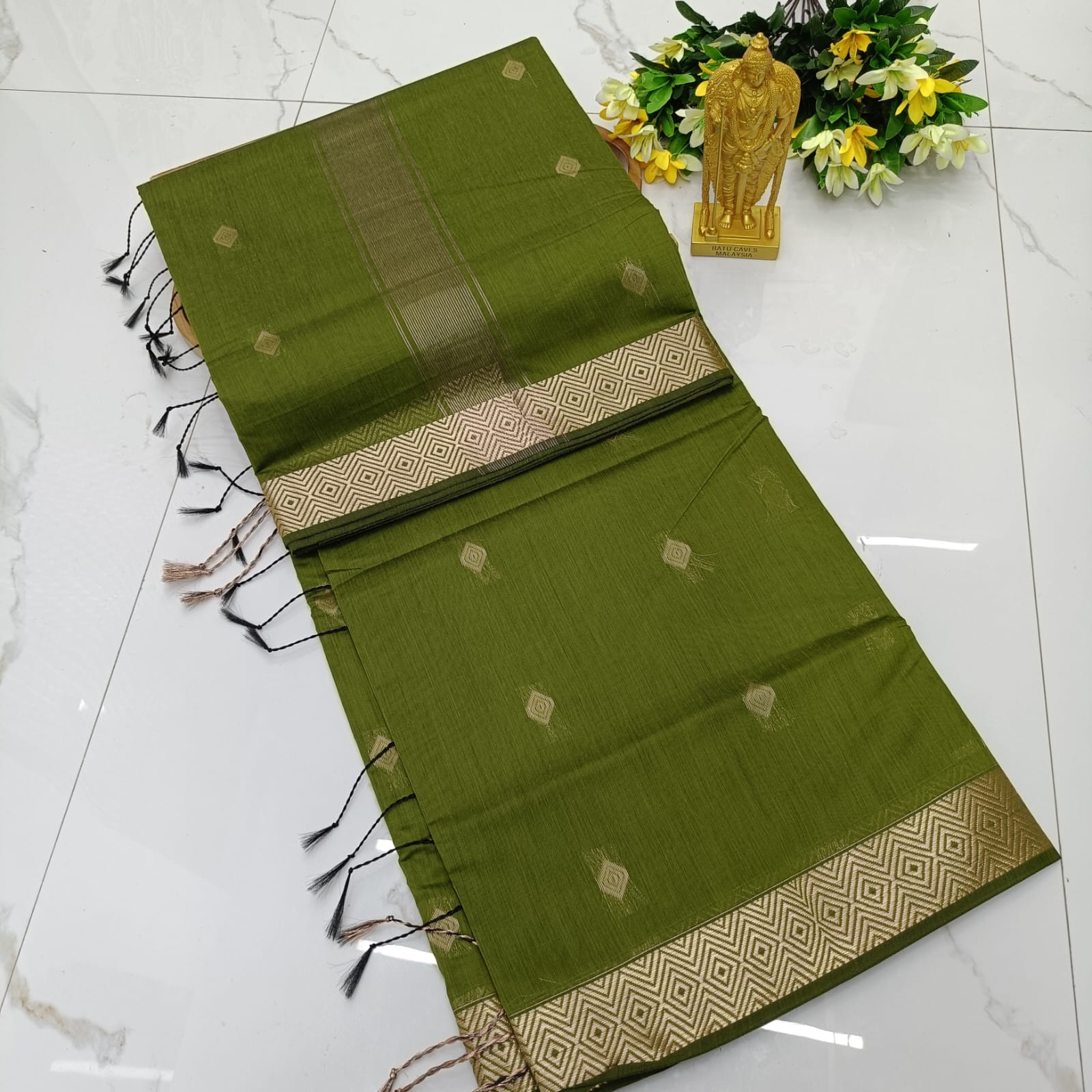 Silk cotton saree 