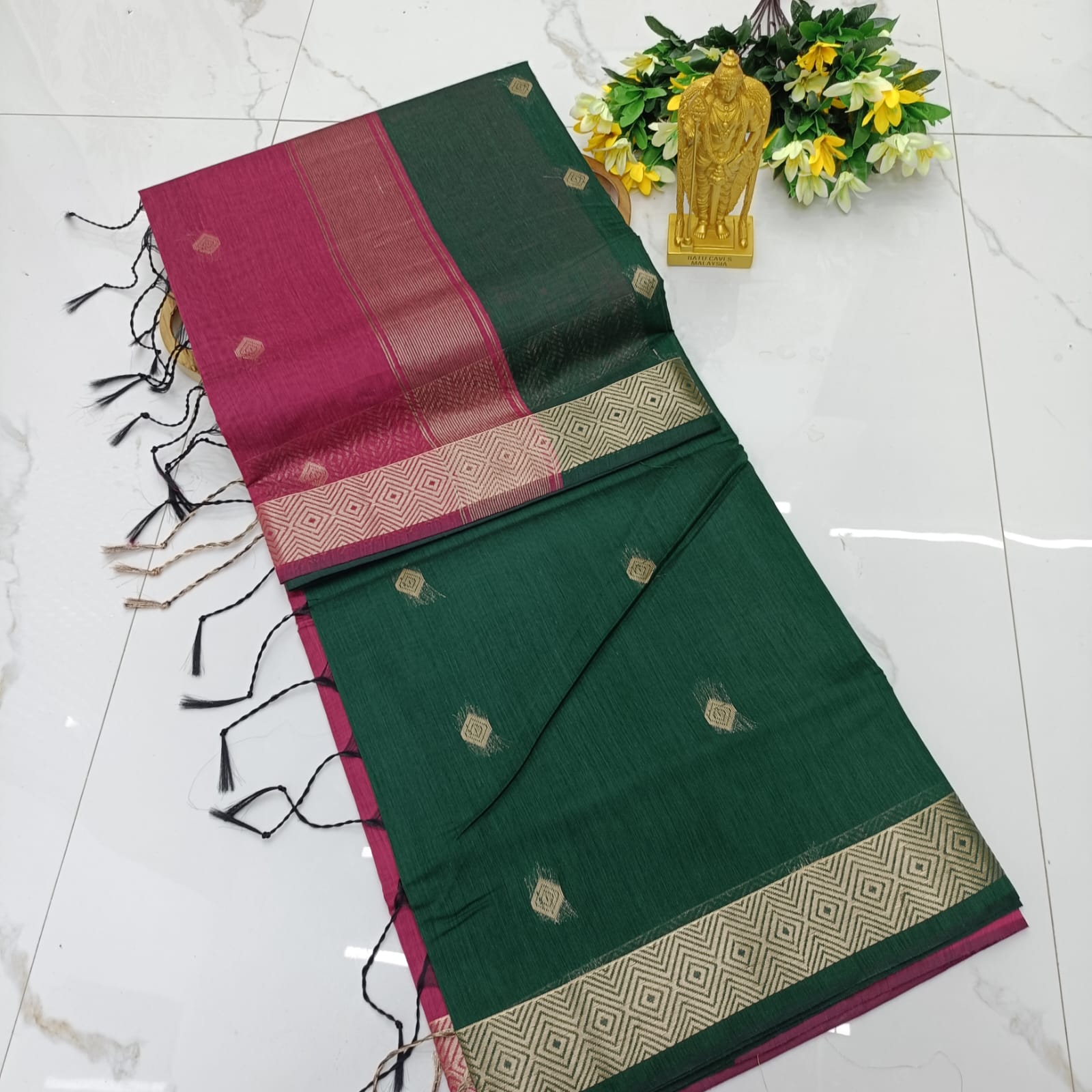 Silk cotton saree 