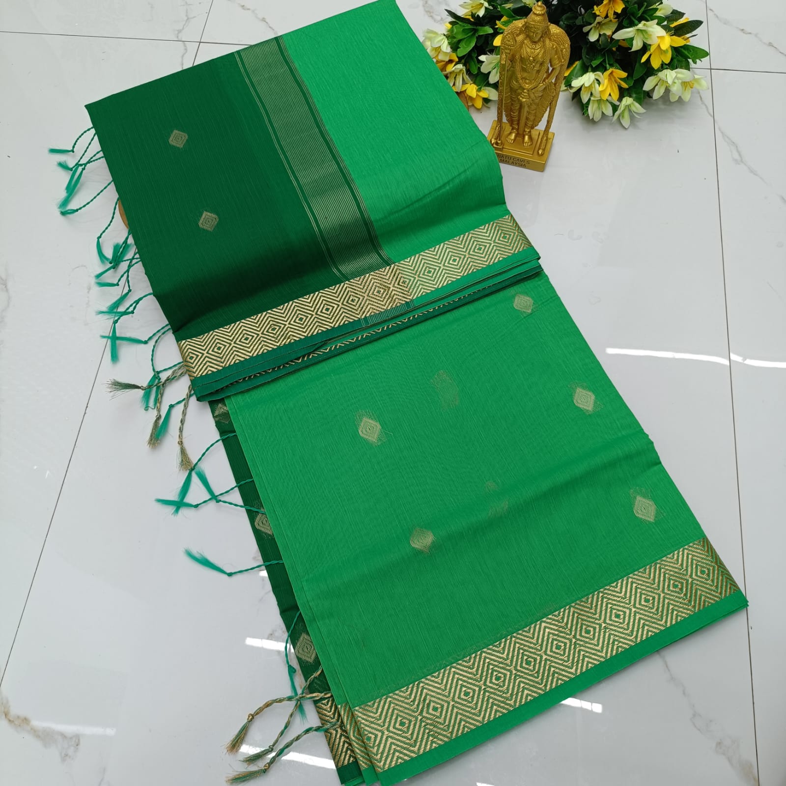 Silk cotton saree 