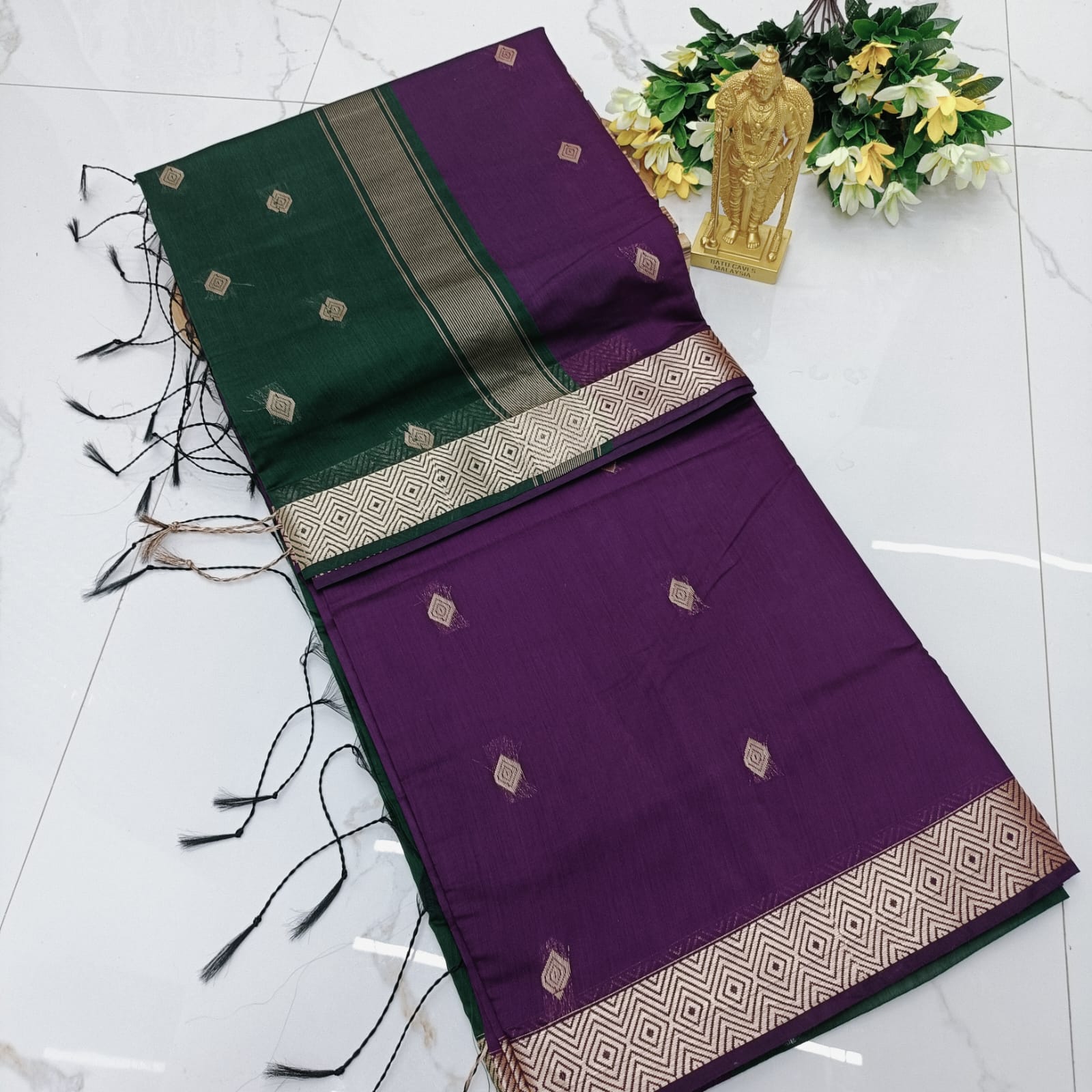 Silk cotton saree 