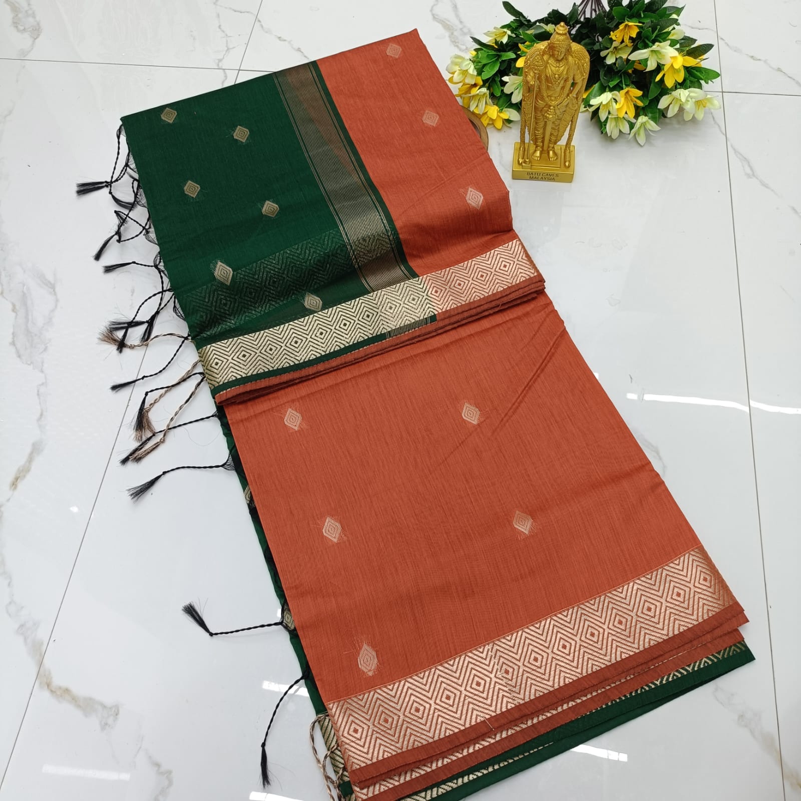 Silk cotton saree 