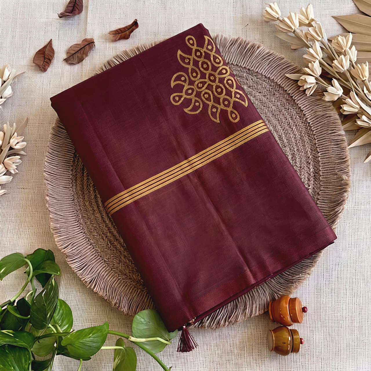 Kolam Soft silk saree