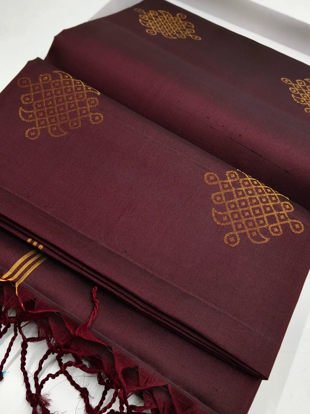 Kolam Soft silk saree