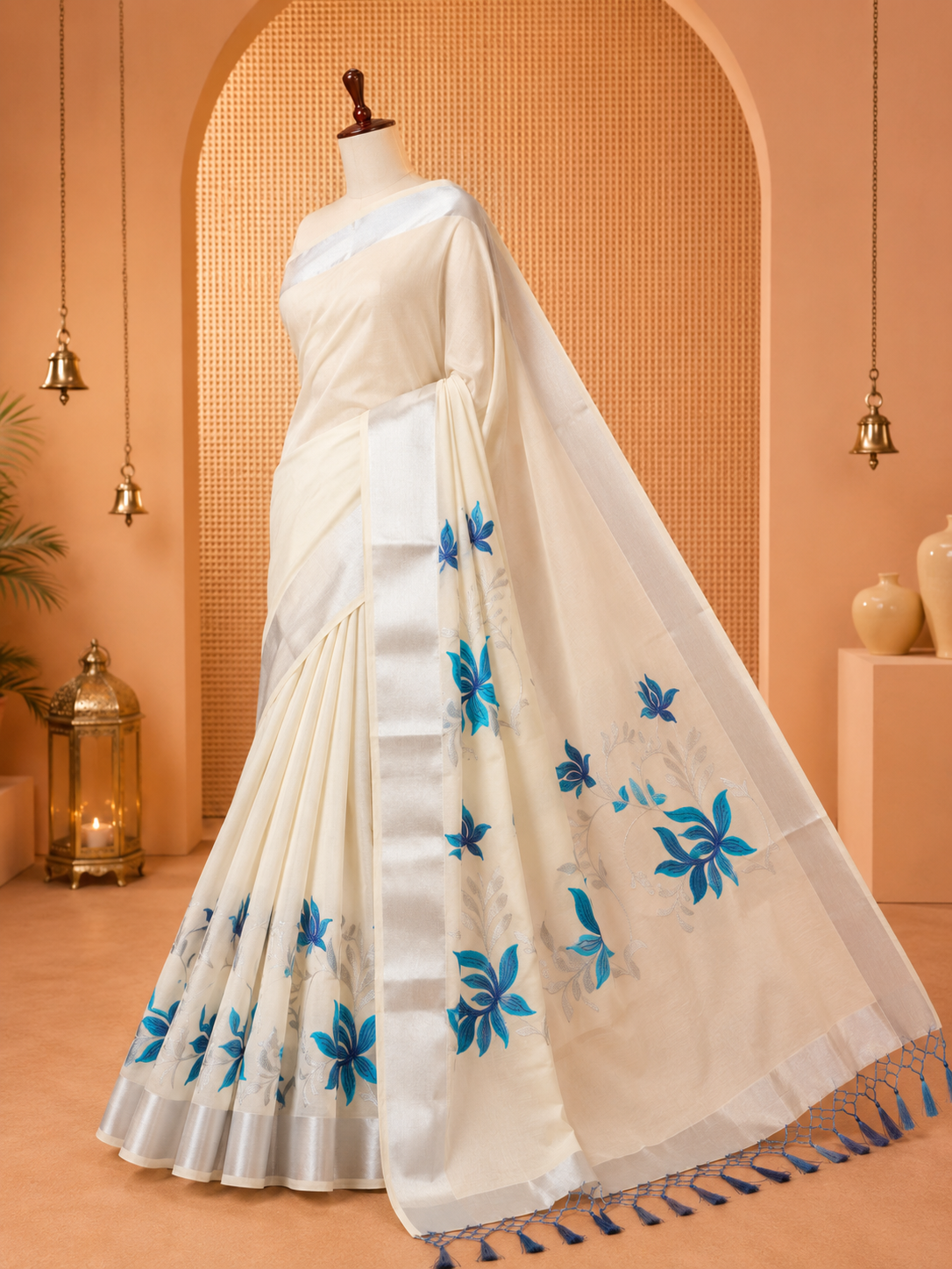 Kerala cotton sarees