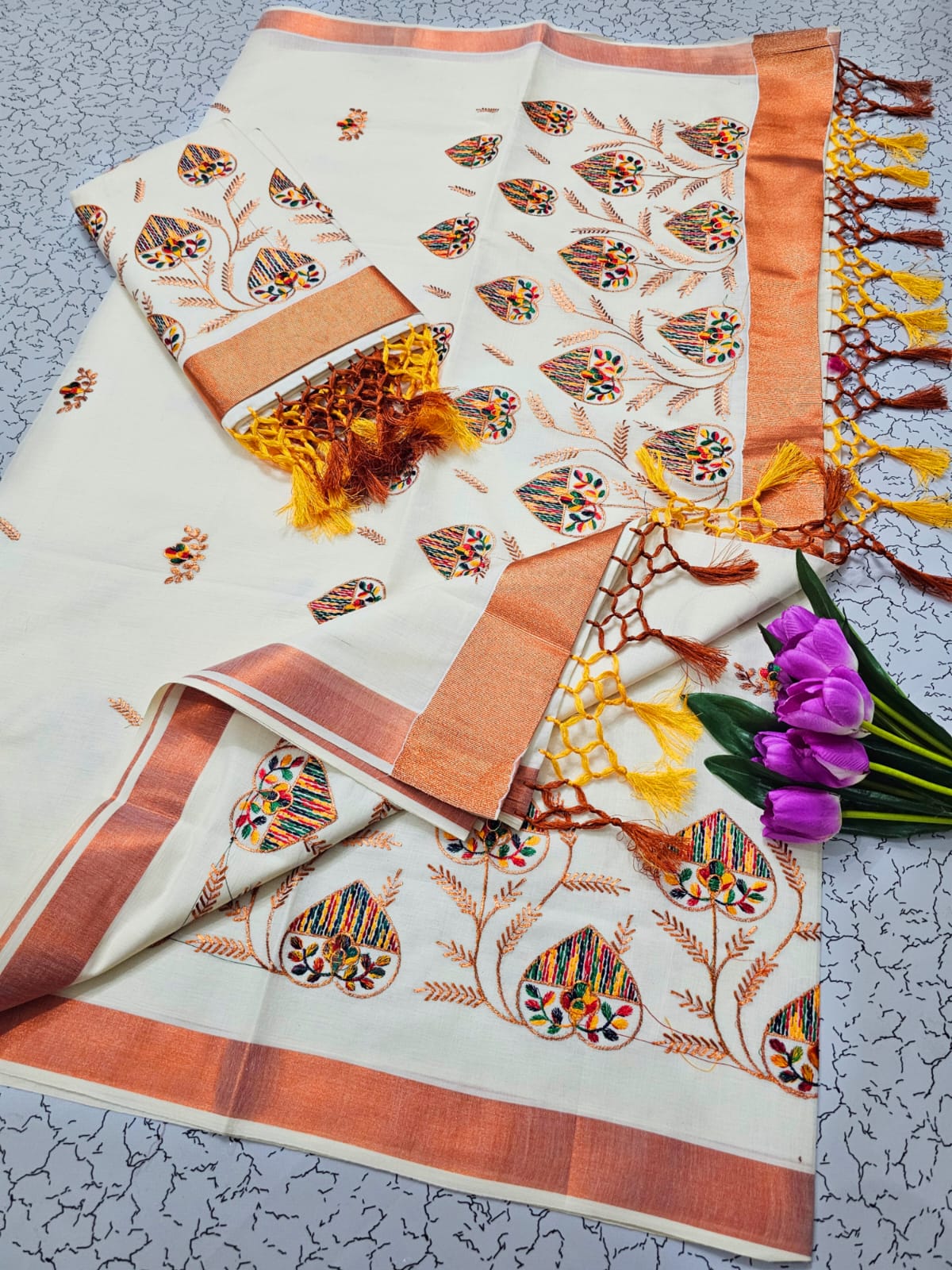 Kerala cotton sarees