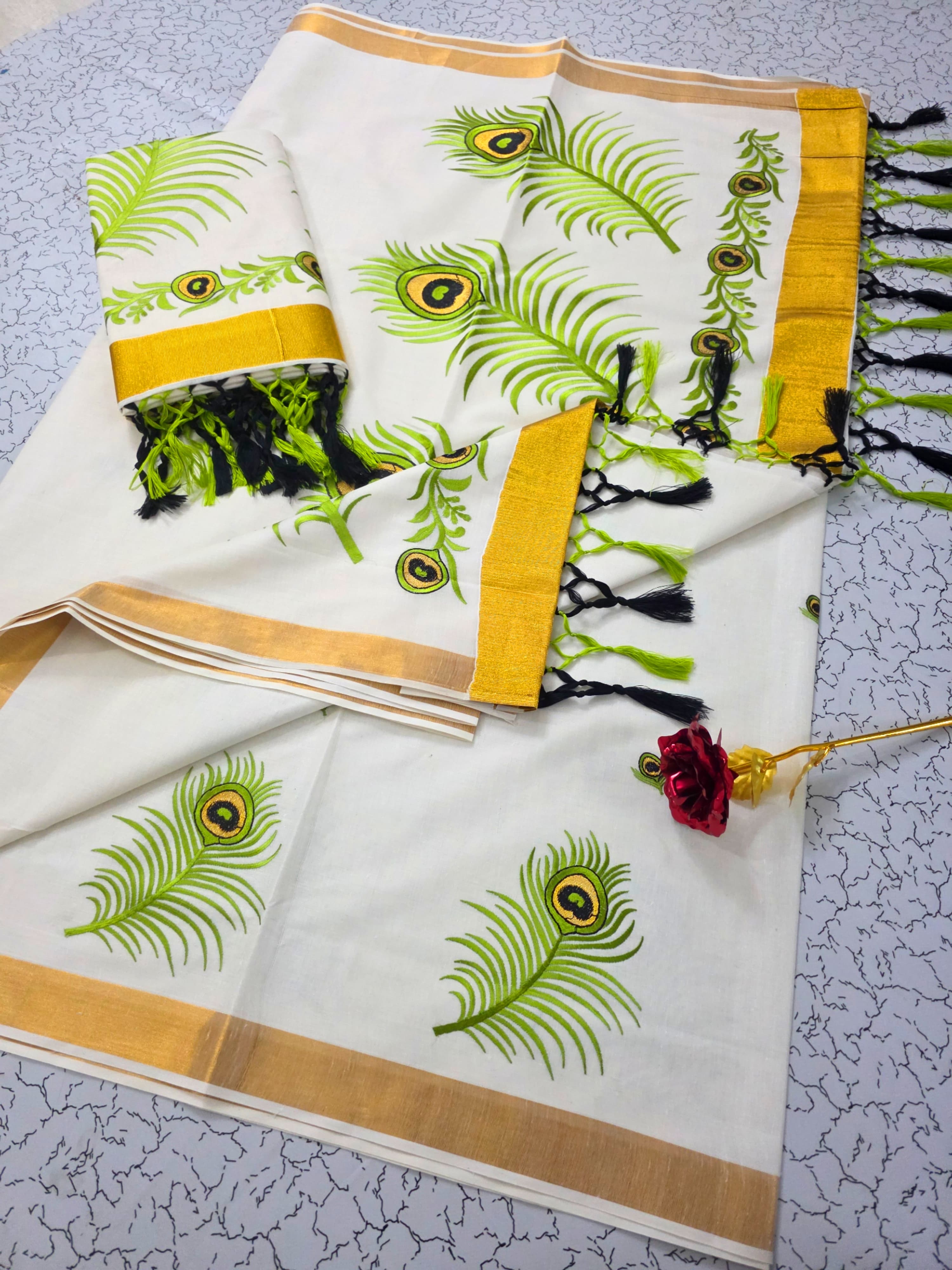 Kerala cotton sarees