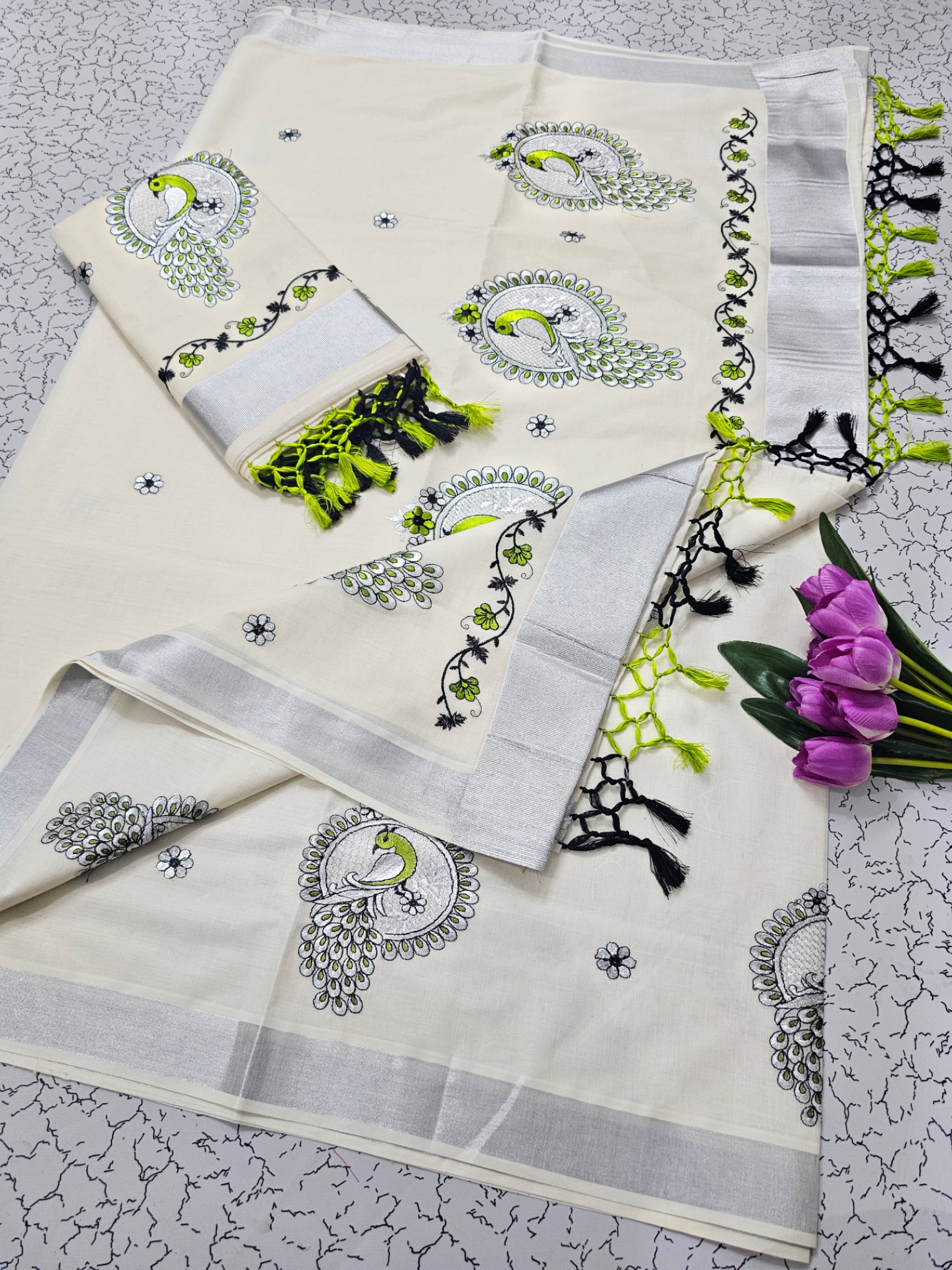 Kerala cotton sarees