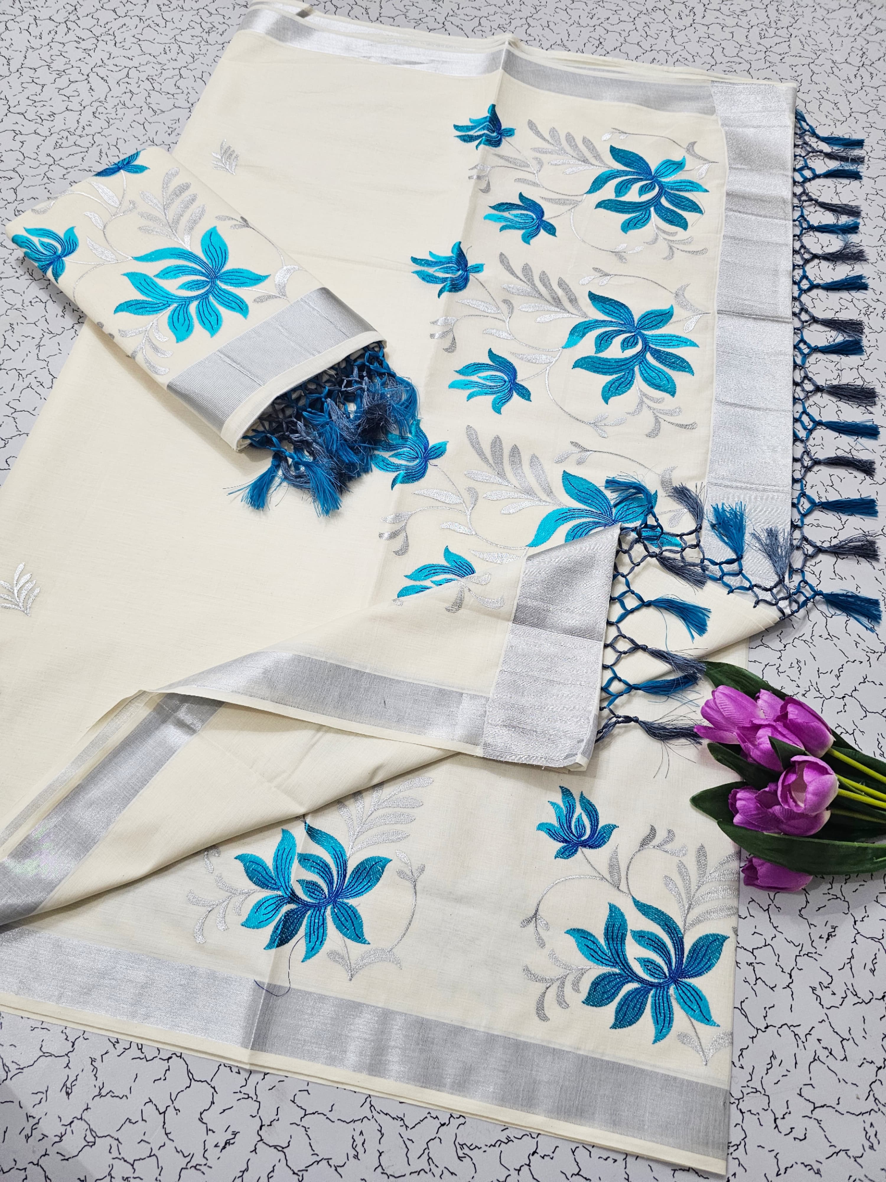 Kerala cotton sarees