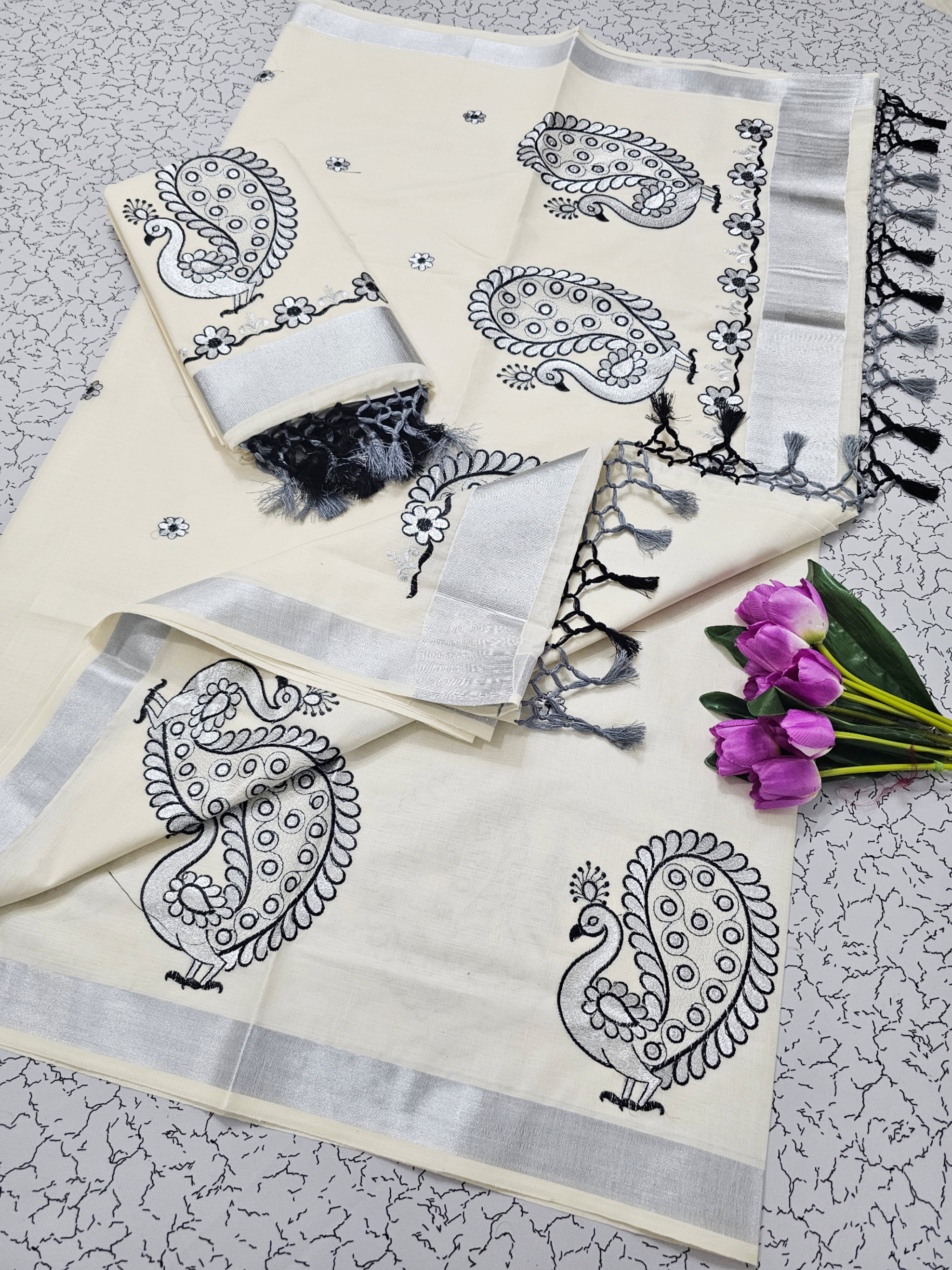 Kerala cotton sarees