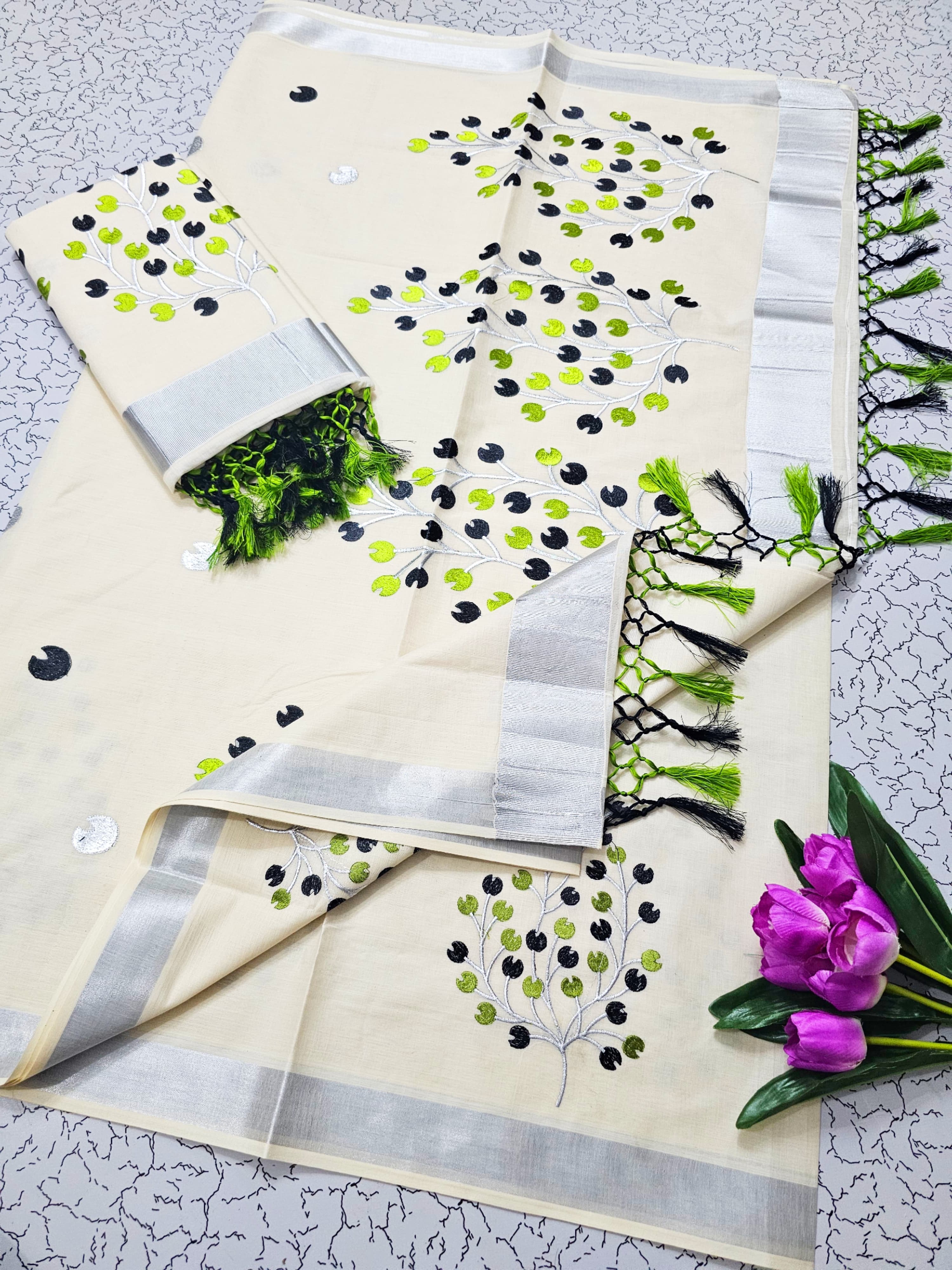 Kerala cotton sarees