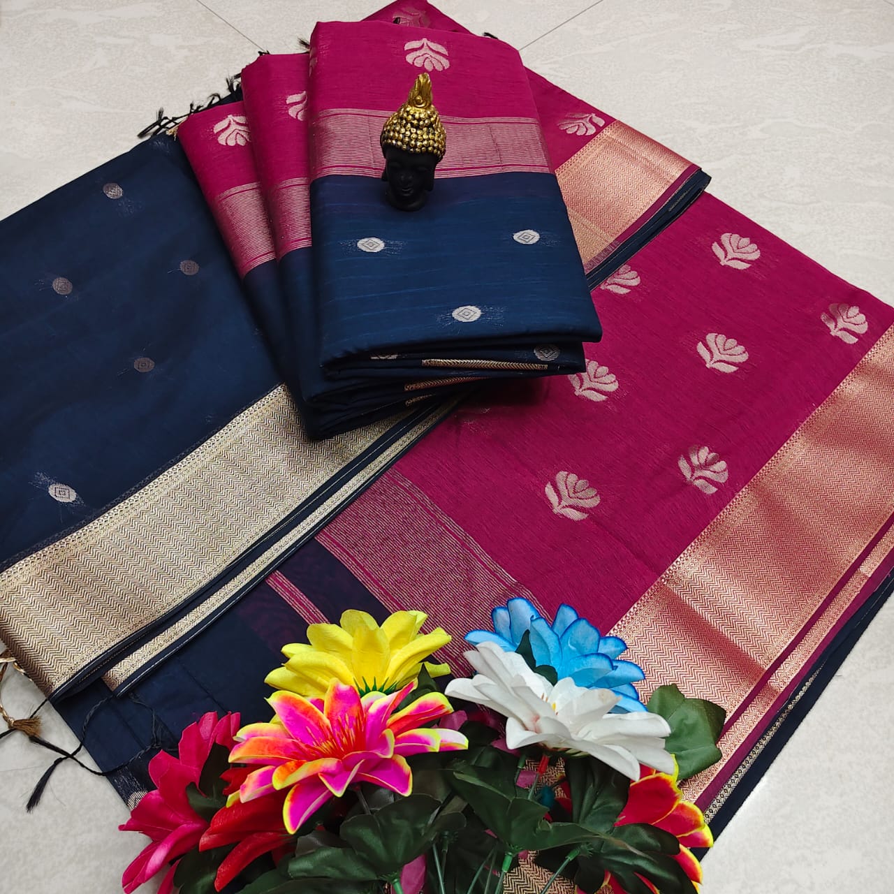 Maheshwari silk cotton sarees