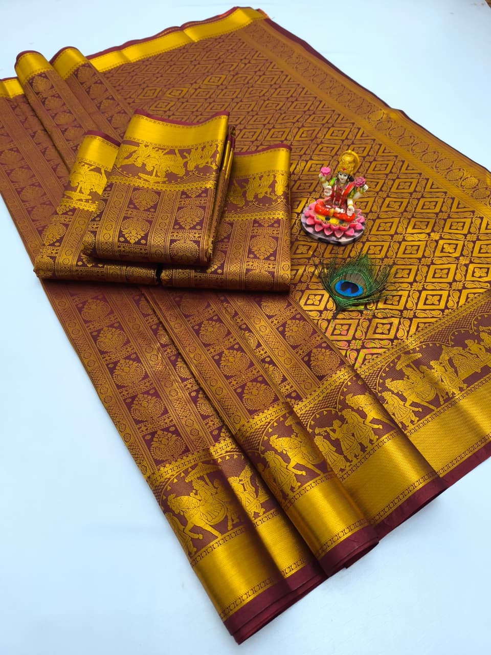 Wedding silk sarees