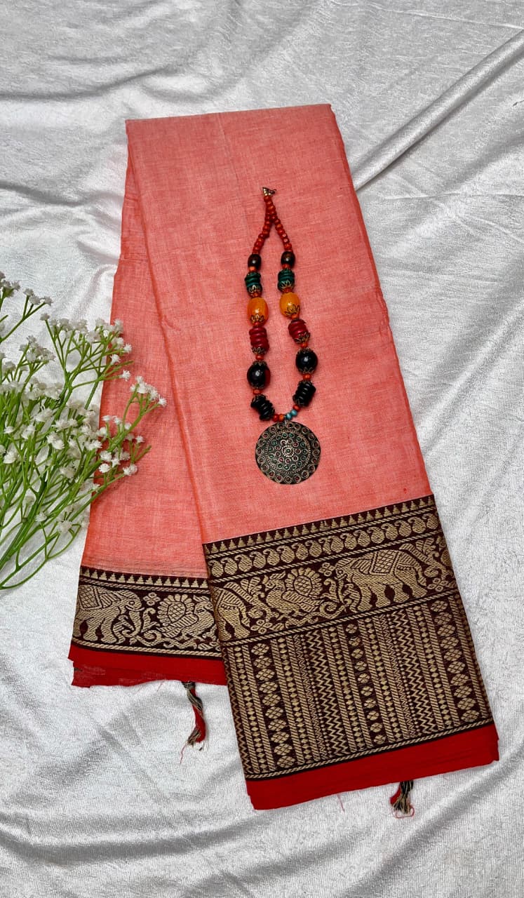 Narayanapet mercerised cotton sarees 