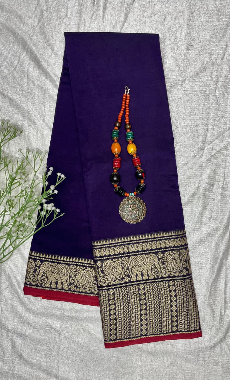 Narayanapet mercerised cotton sarees 