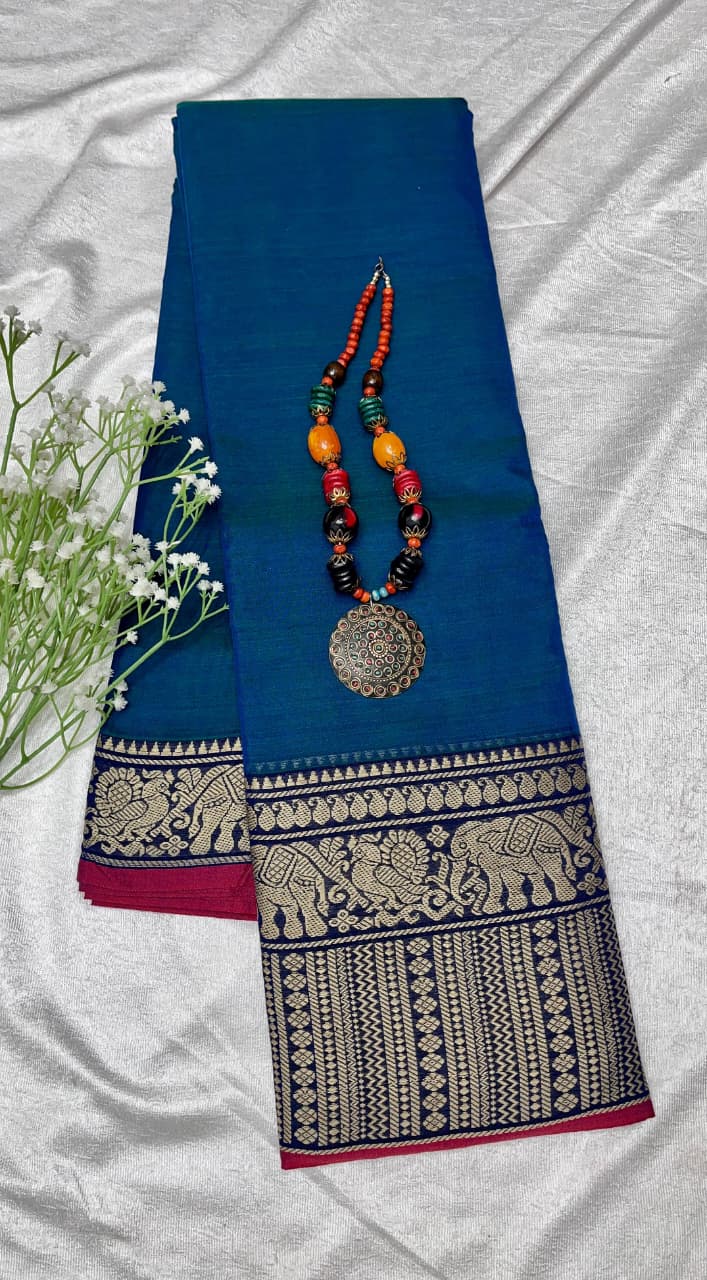 Narayanapet mercerised cotton sarees 