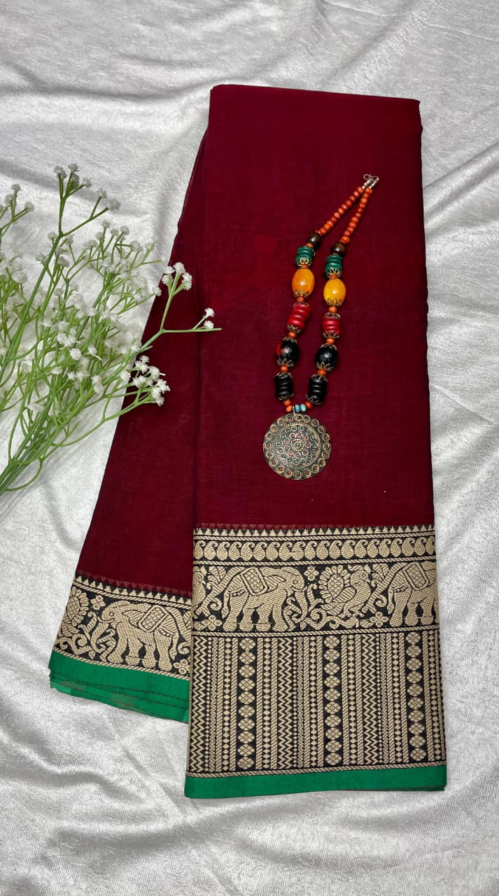 Narayanapet mercerised cotton sarees 