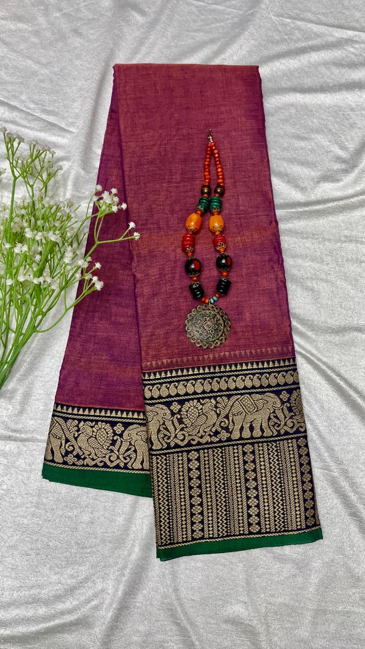 Narayanapet mercerised cotton sarees 