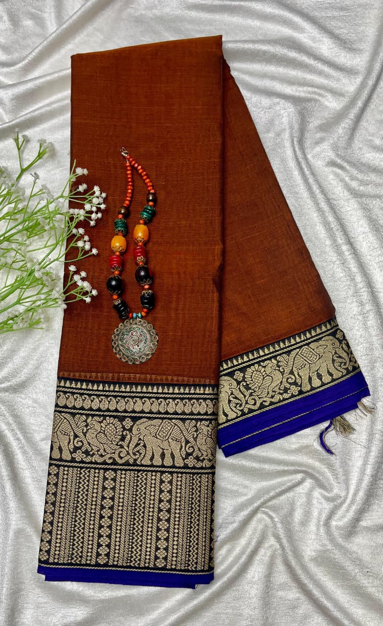 Narayanapet mercerised cotton sarees 
