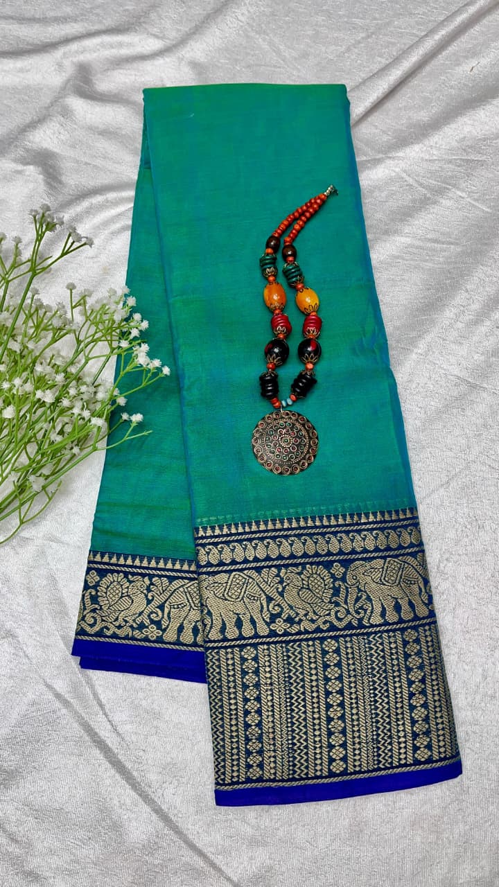 Narayanapet mercerised cotton sarees 