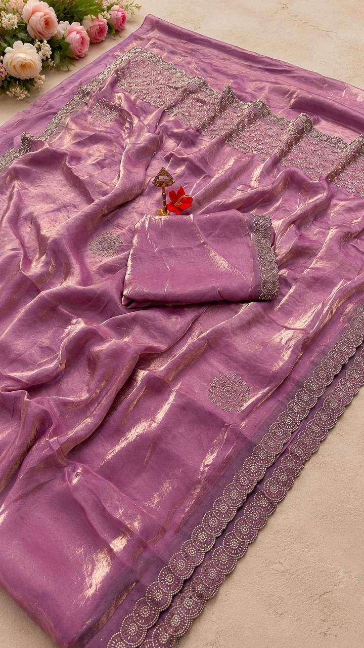 Nila Mayil Saree