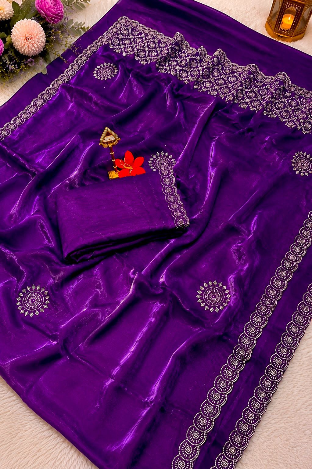 Nila Mayil Saree
