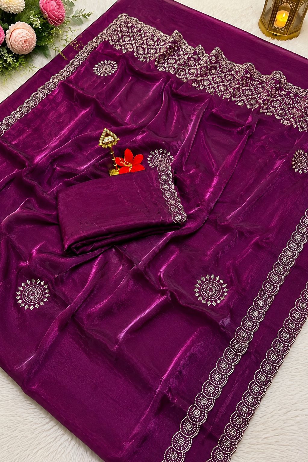 Nila Mayil Saree