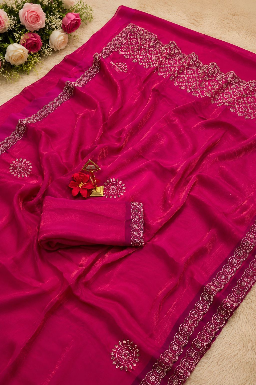 Nila Mayil Saree