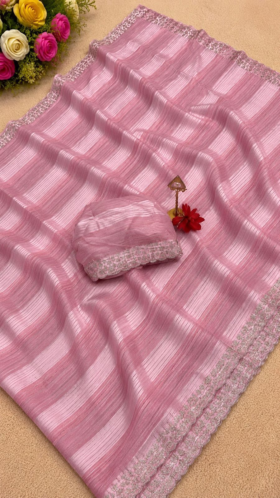 Original Siroski Fancy Saree
