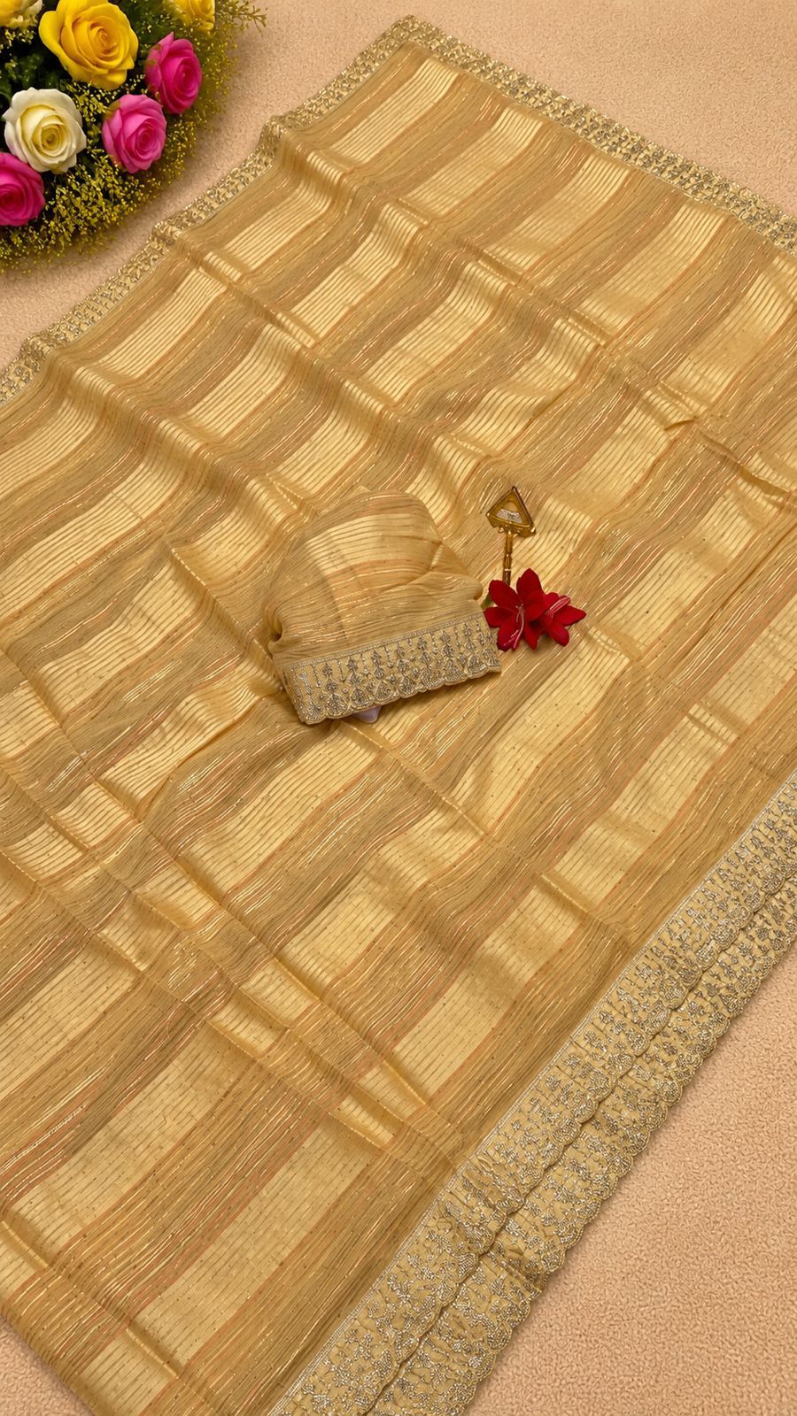 Original Siroski Fancy Saree