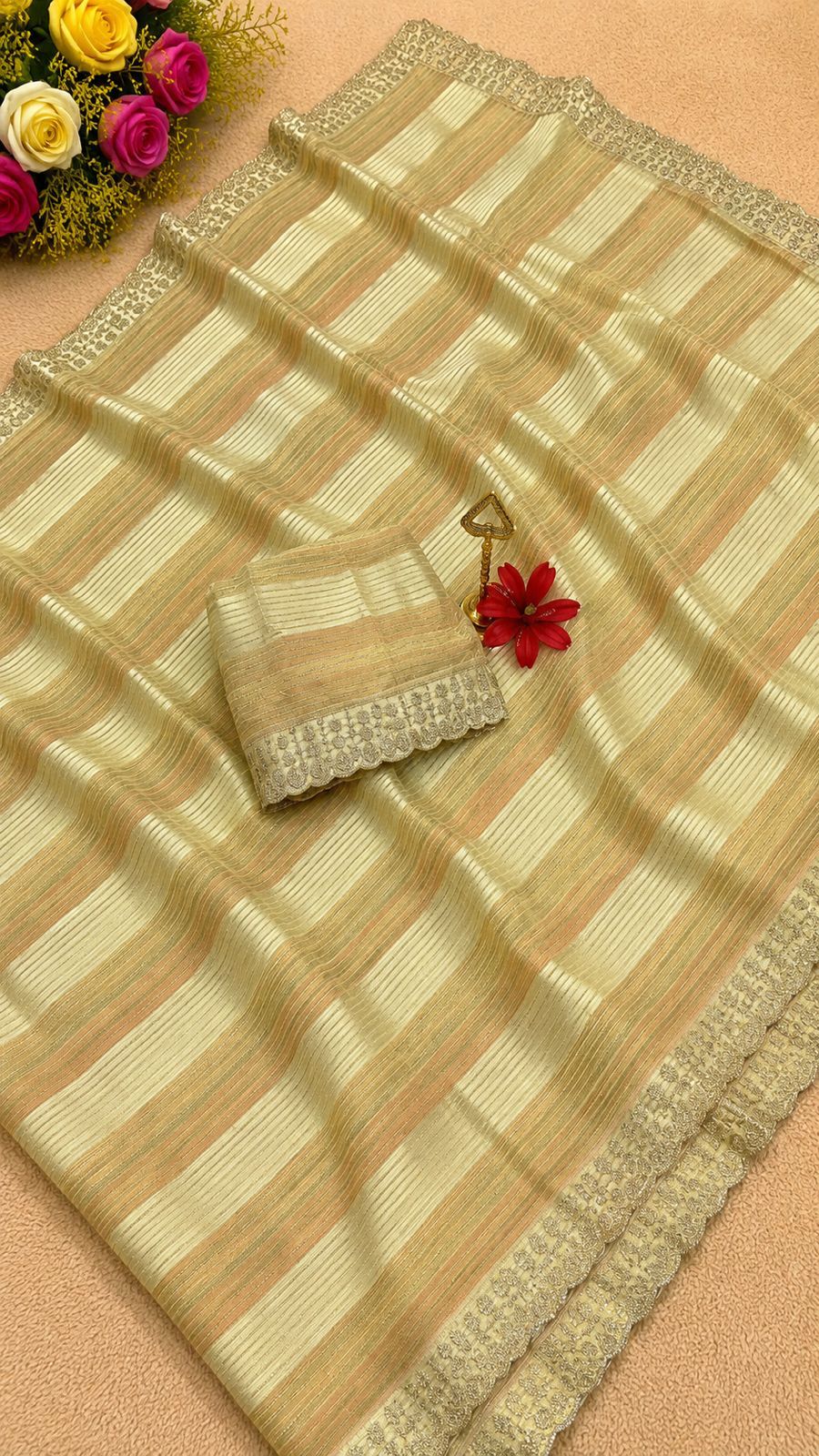 Original Siroski Fancy Saree