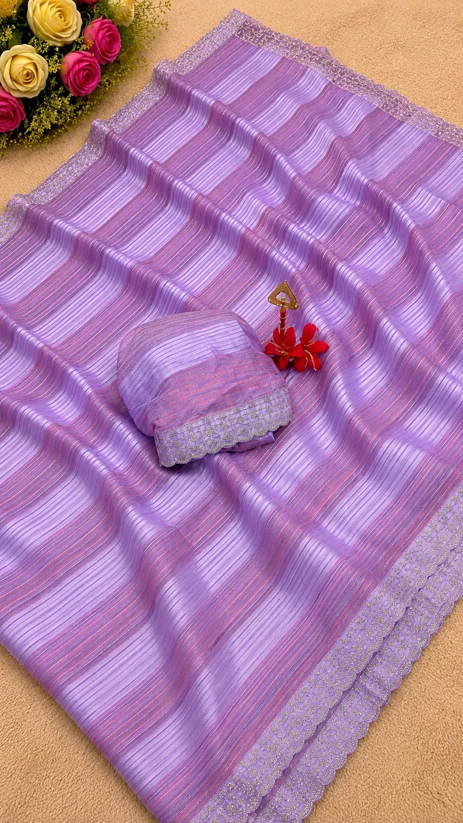 Original Siroski Fancy Saree