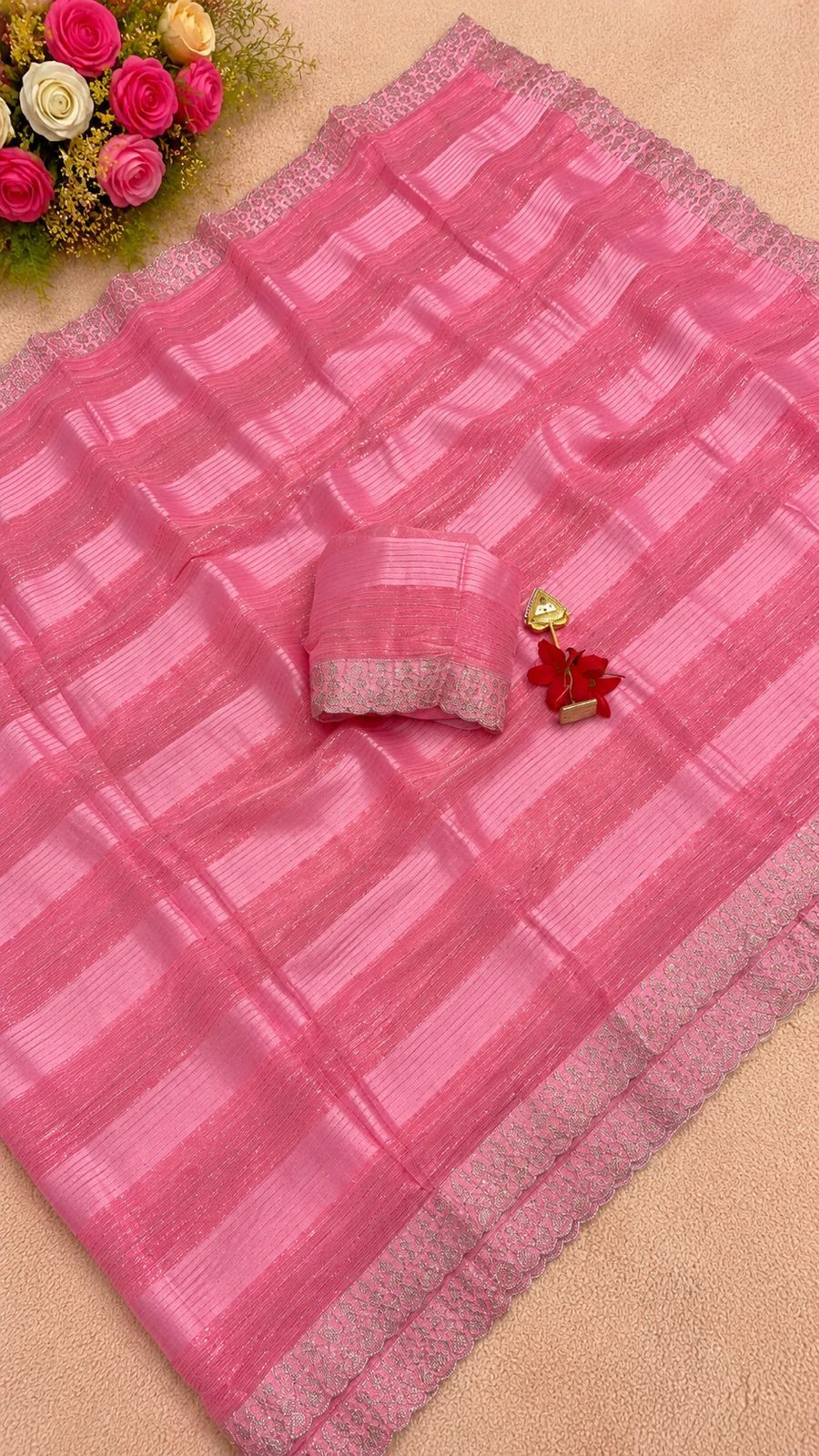 Original Siroski Fancy Saree