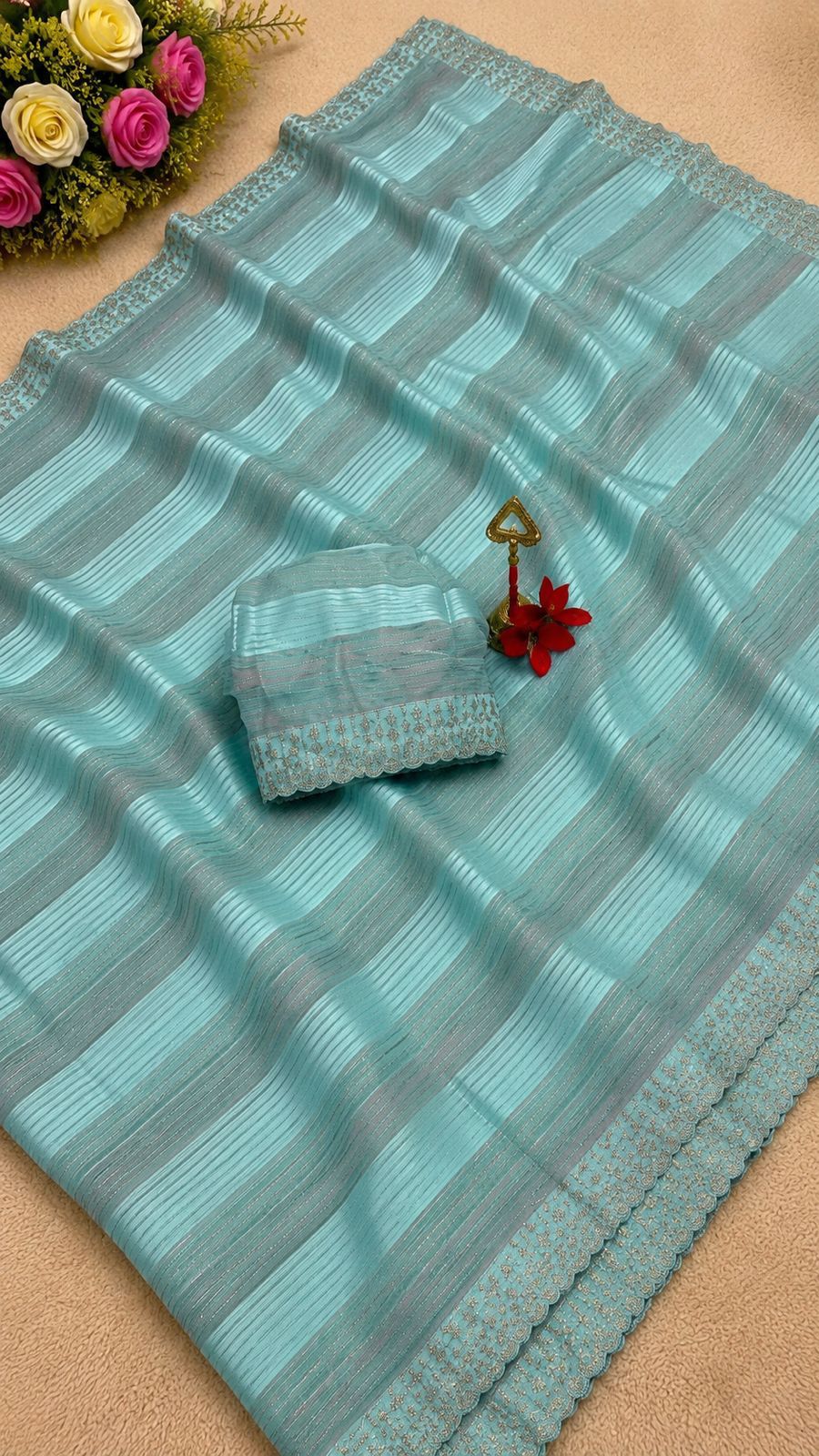 Original Siroski Fancy Saree