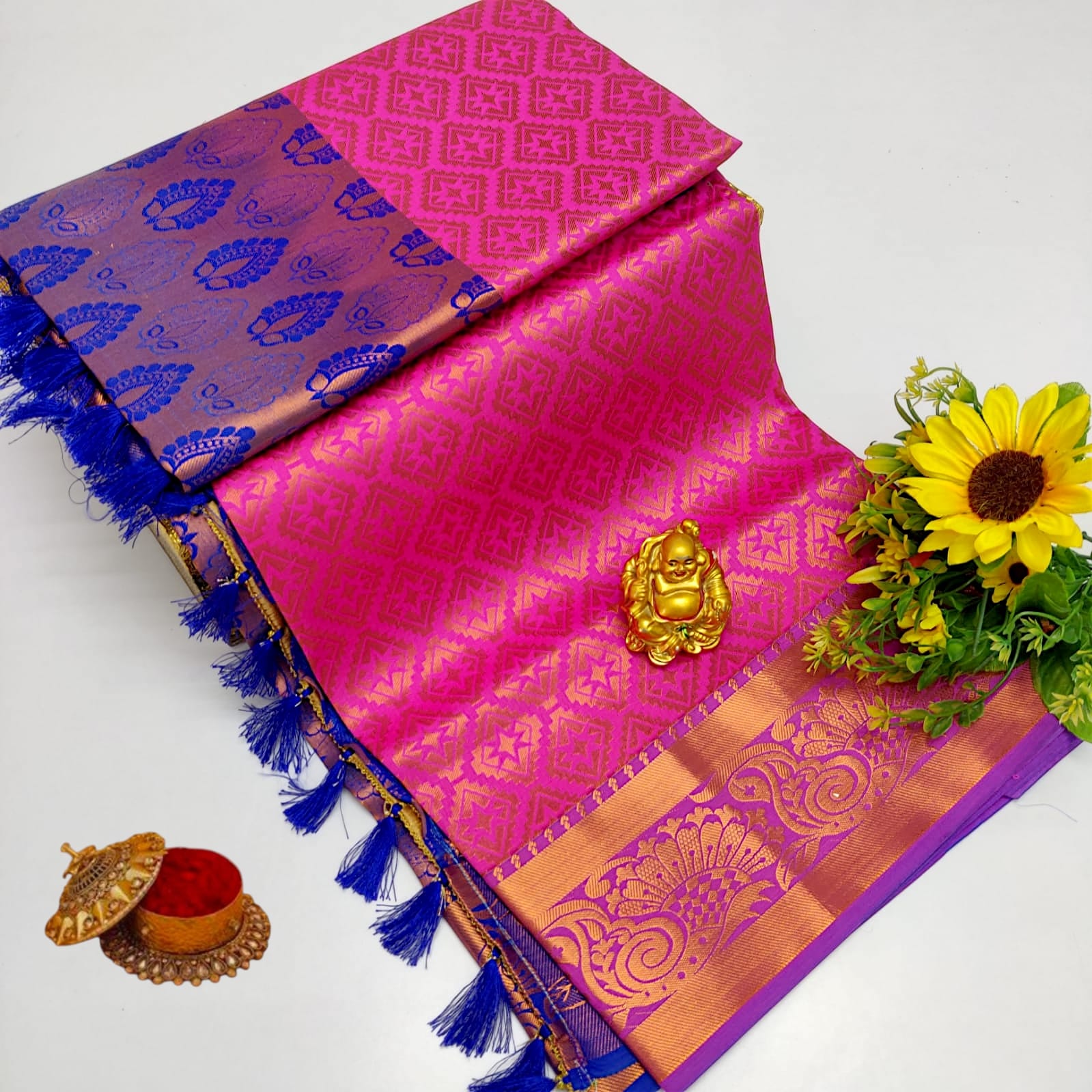 Elite Gold Zari Saree