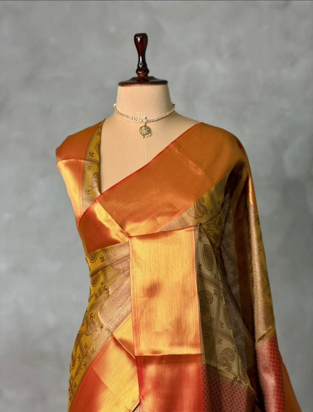 Regal Rose Silk Saree
