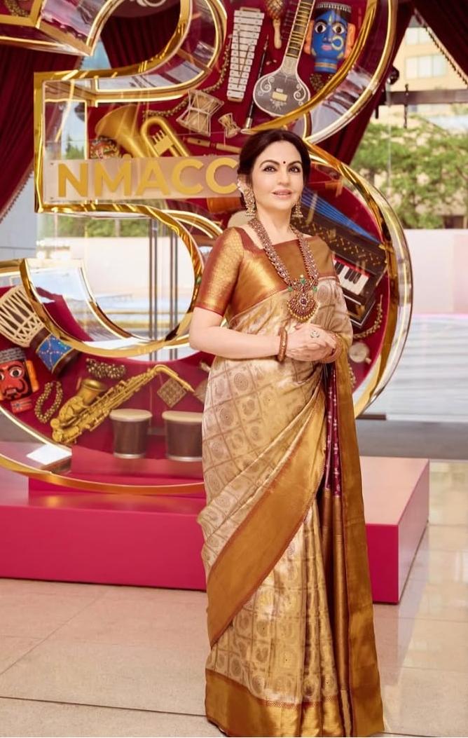 Regal Rose Silk Saree