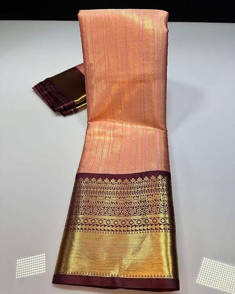 Kanchivaram katan soft silk Sarees