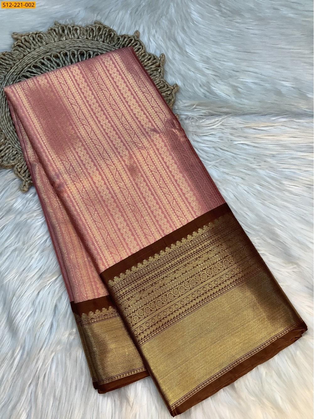 Kanchivaram katan soft silk Sarees