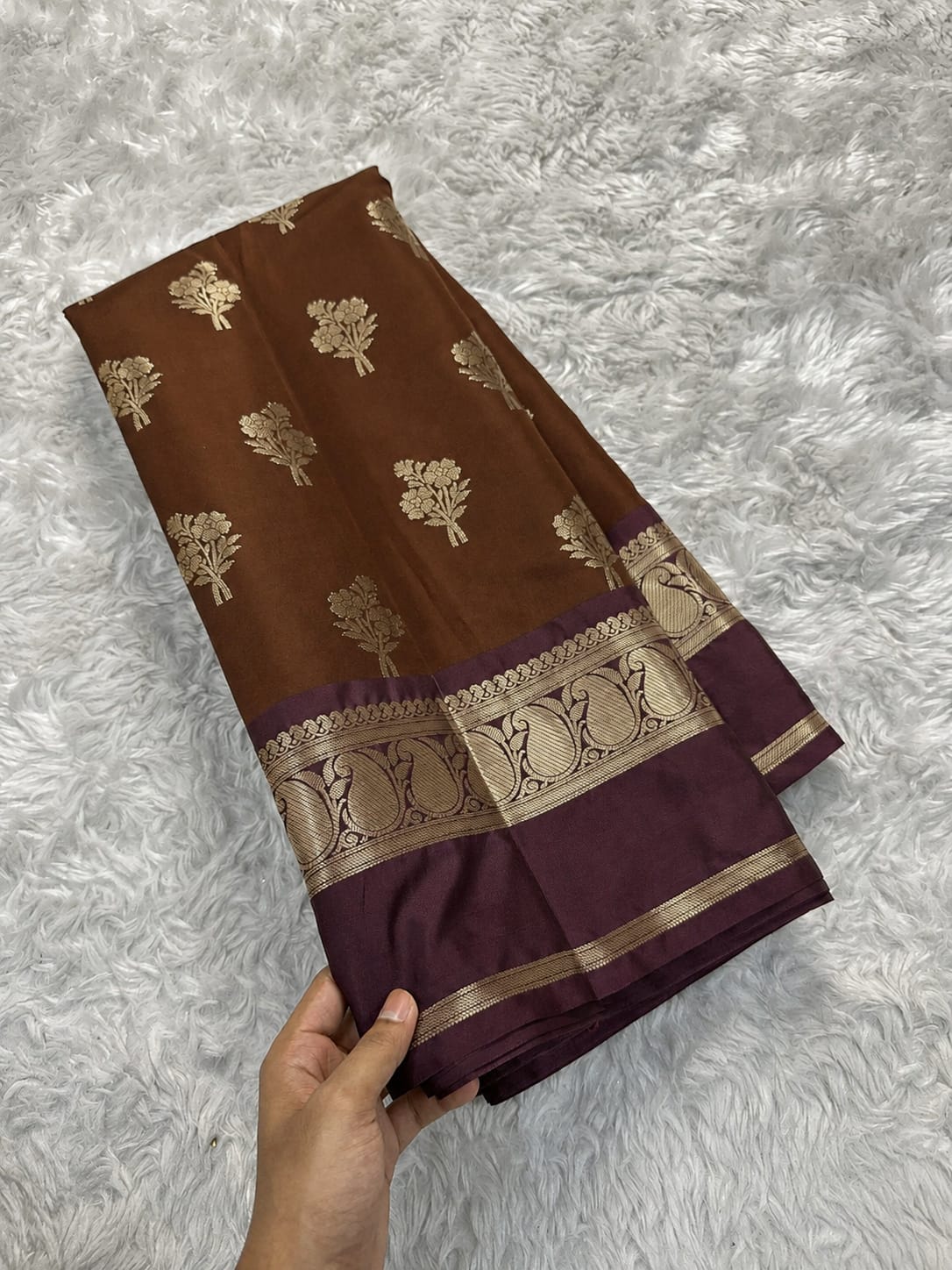 Banarasi Semi Katan Soft Silk Saree