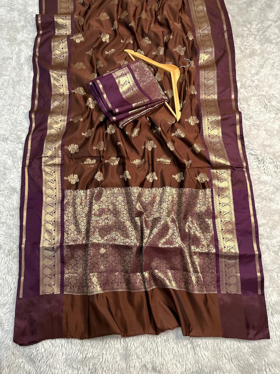Banarasi Semi Katan Soft Silk Saree