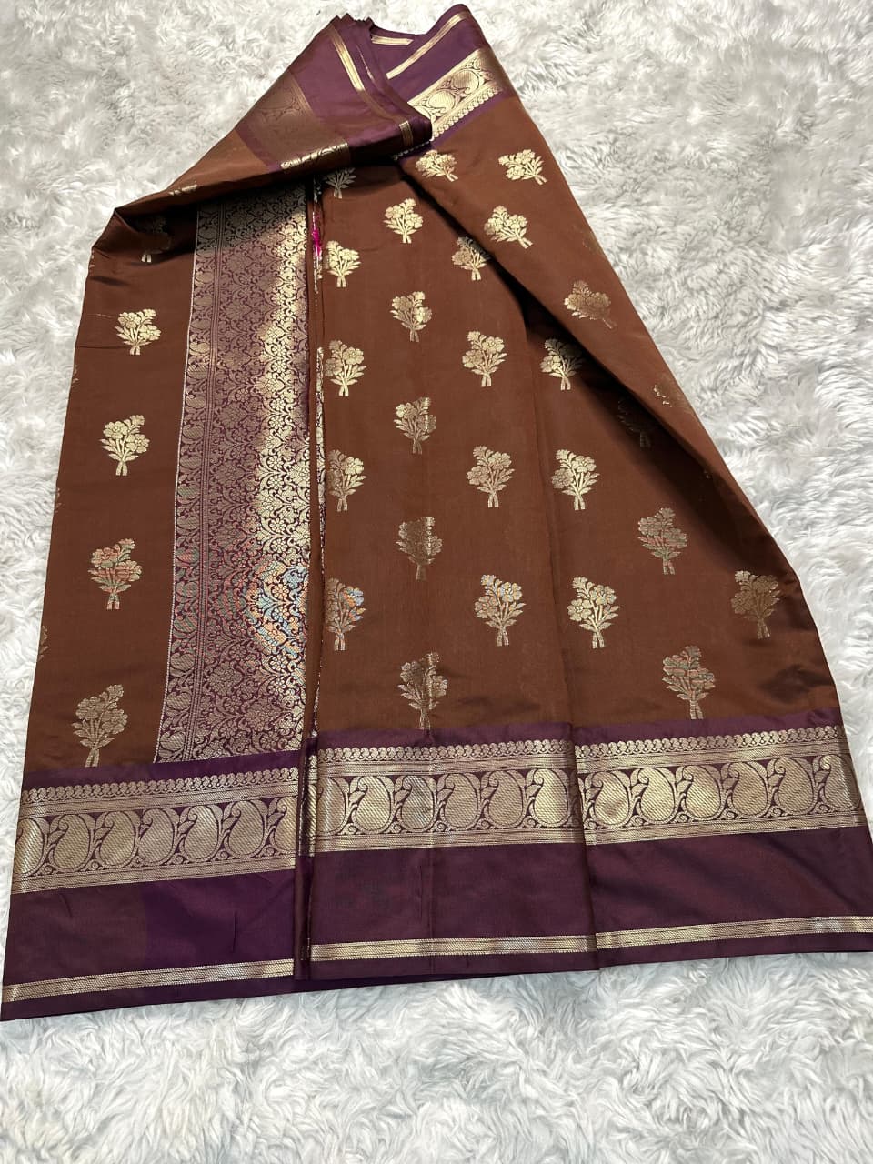 Banarasi Semi Katan Soft Silk Saree