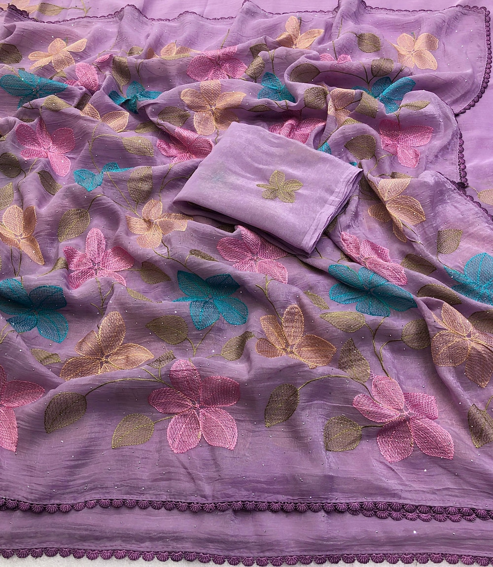 Chruncy silk sarees