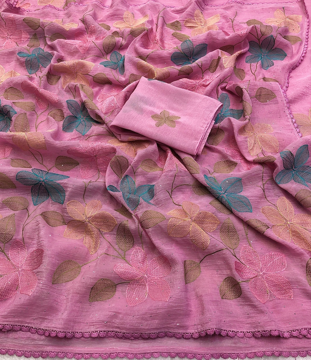Chruncy silk sarees