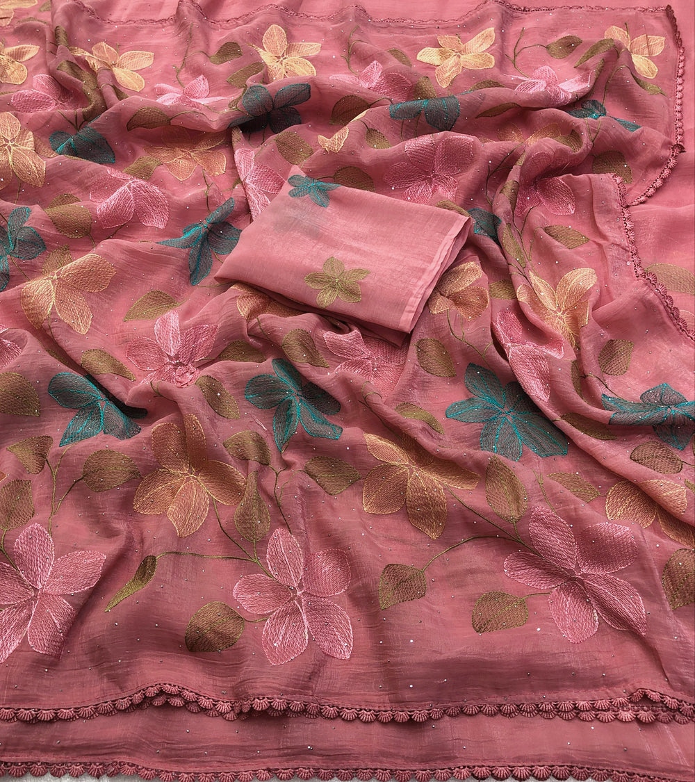 Chruncy silk sarees
