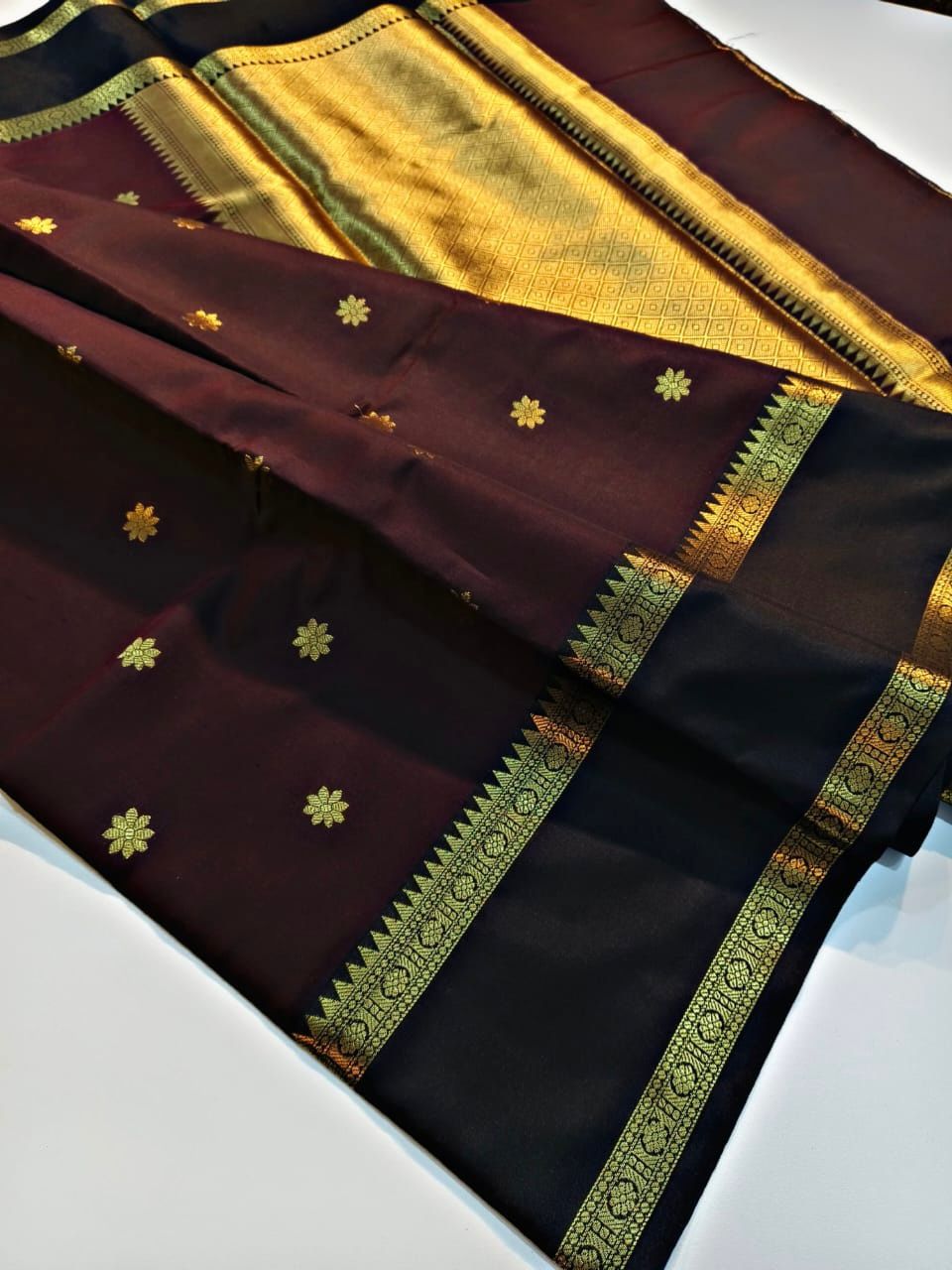 Banarasi Semi Katan Semi Silk Sarees