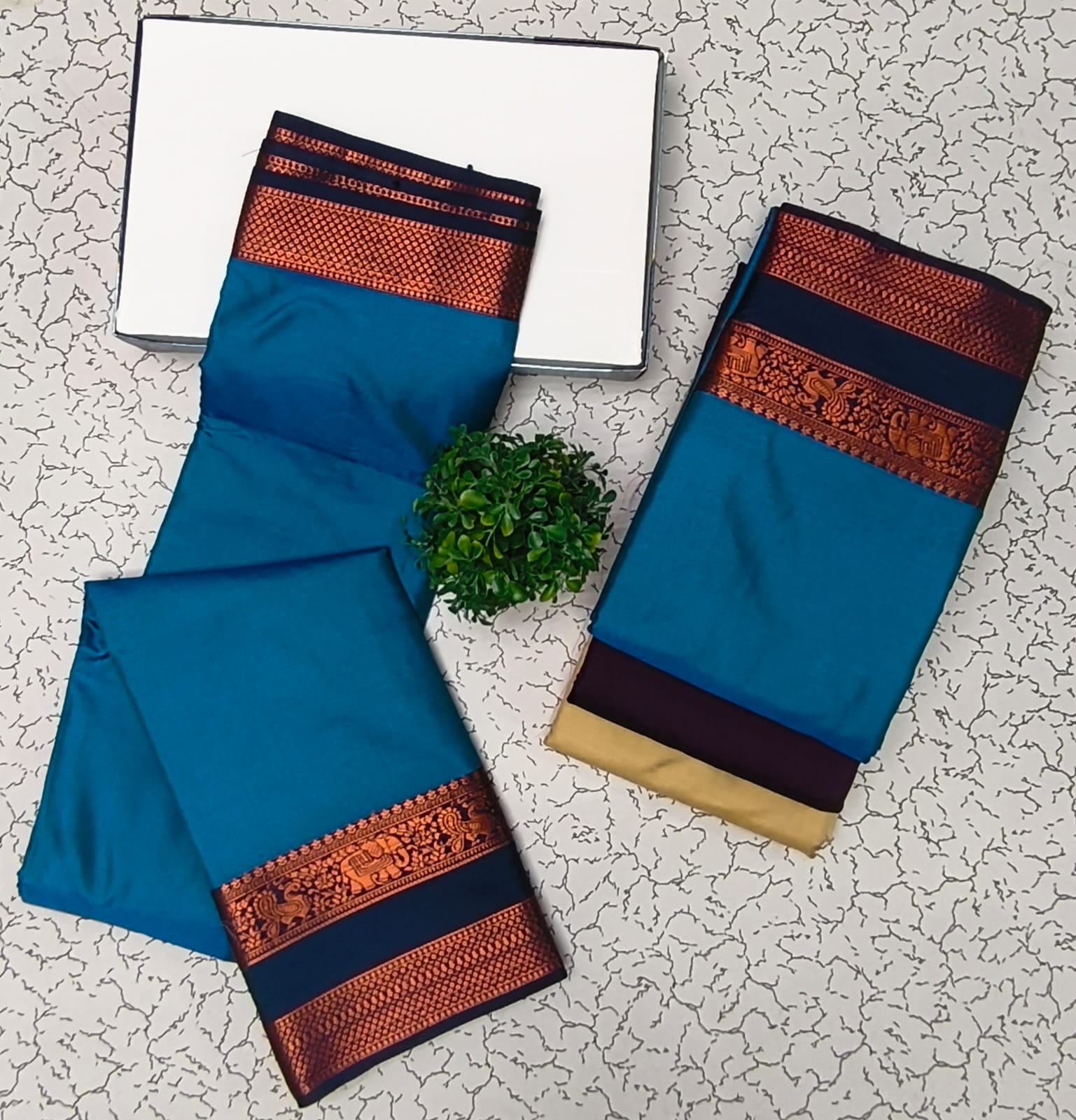 Plain soft silk